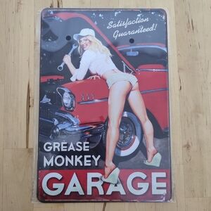 Vintage Style Garage Metal Sign